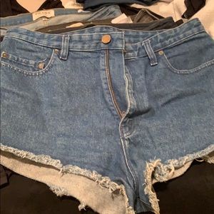 Cheeky super high rise shorts